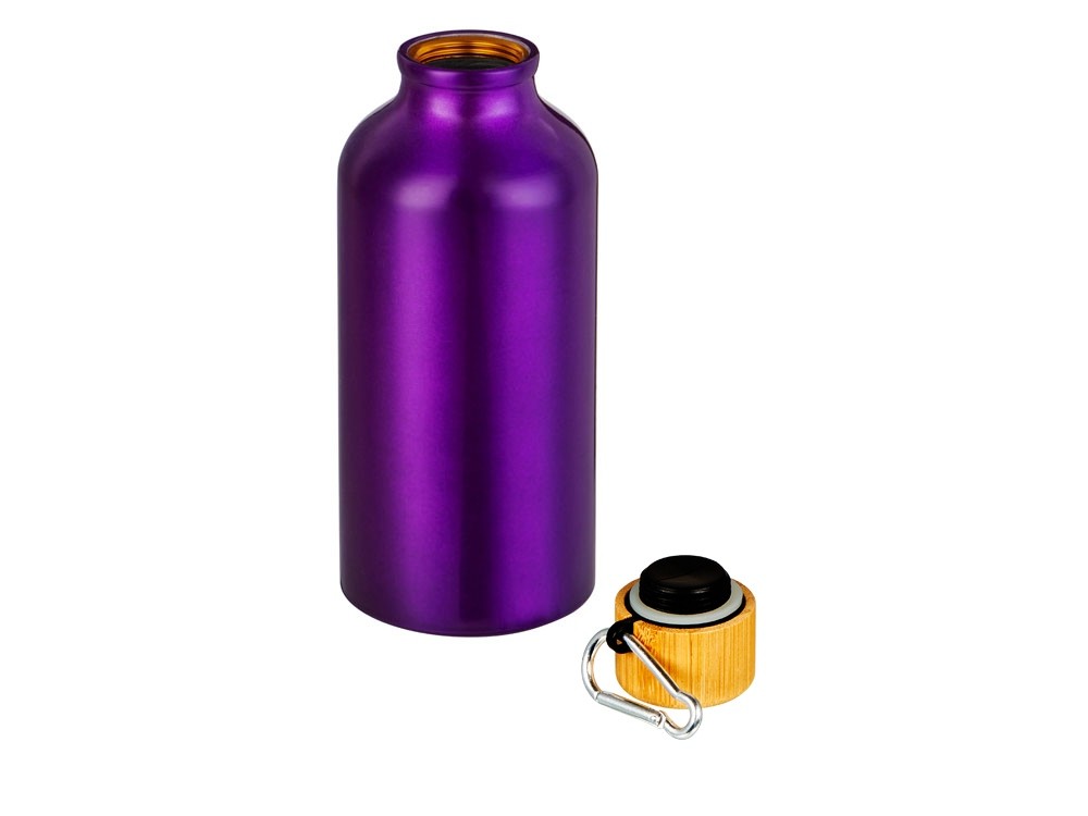 Бутылка «Hip S Bamboo» с карабином, 400 мл (25693)