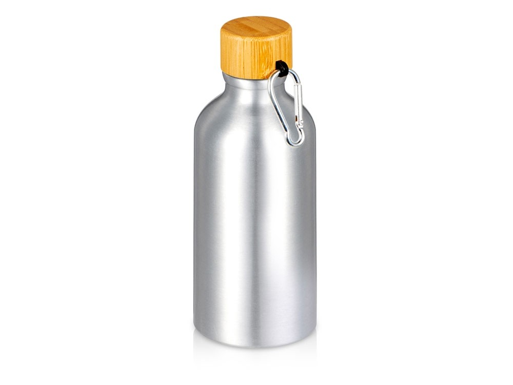 Бутылка «Hip S Bamboo» с карабином, 400 мл (26180)