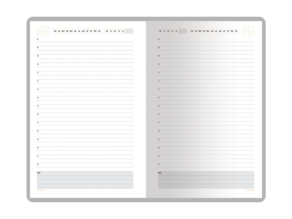 Ежедневник недатированный А5 «Mercury» (26565)