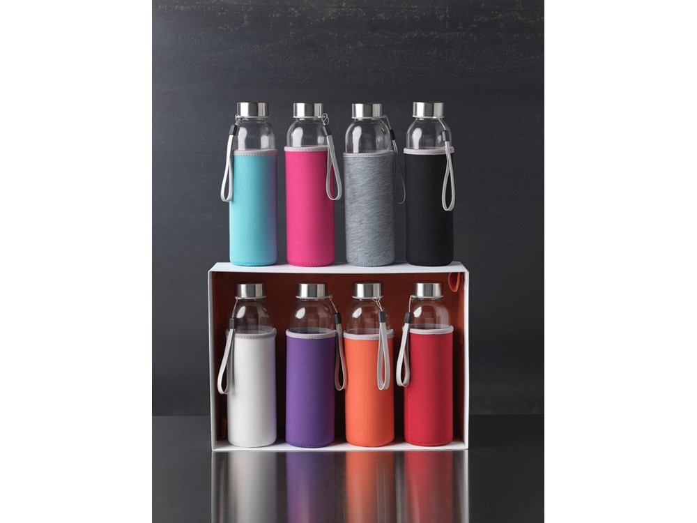 Бутылка спортивная «Bodhi» из стекла (26615)