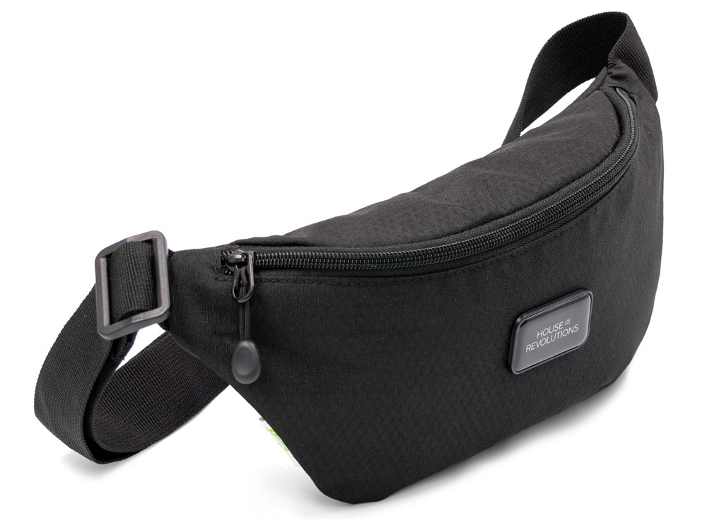 Универсальная водостойкая сумка на пояс «Bumble» из переработанного пластика (26821)