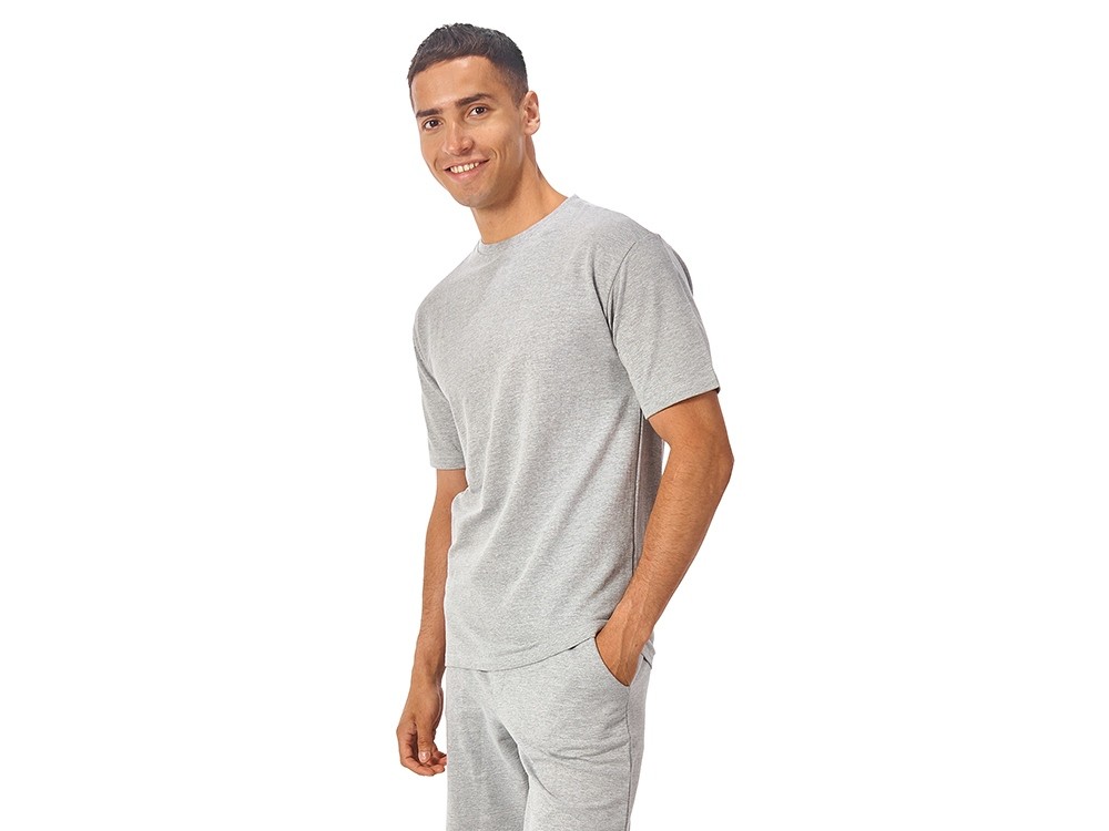 Футболка из френч терри «Warsaw», унисекс (27341)